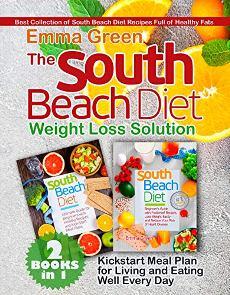 The South Beach Diet Weight Loss Solution by Emma Green - Book cover.